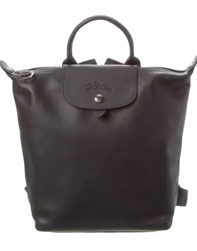 Longchamp Tra S Backpack In Black In Grey