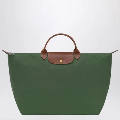 Longchamp Travel Bag Le Pliage Original S In Green