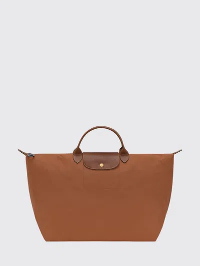 Longchamp Travel Bag Men In Brown