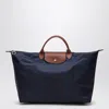 Longchamp Travel Bag Navy Le Pliage Original S