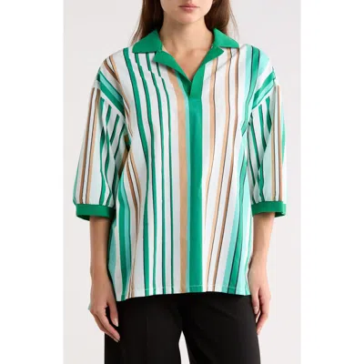 Longchamp Tunic Top In Green