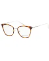 Longchamp Unisex Lo2635 52mm Optical Frames In Brown