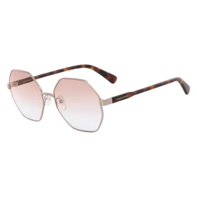 Longchamp Unisex Sunglasses  Lo106s-770  57 Mm Gbby2 In Black