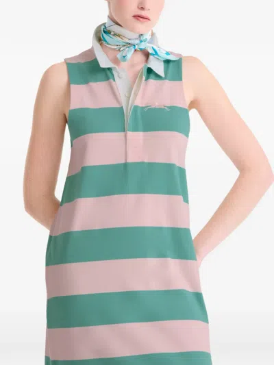 Longchamp Vivement L'eté Silk Scarf In Multi