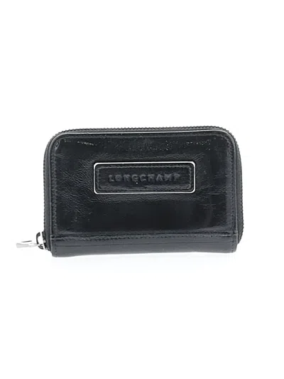 Pre-owned Longchamp Wallet In Black