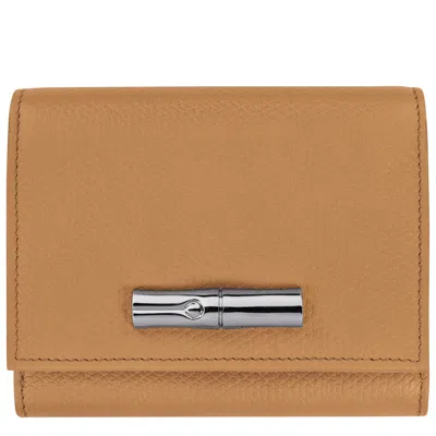 Longchamp Wallet Le Roseau In Noix