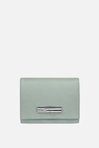 Longchamp Wallets In Pale Green