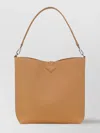 Longchamp Walnut Hobo Bag Metal Hardware