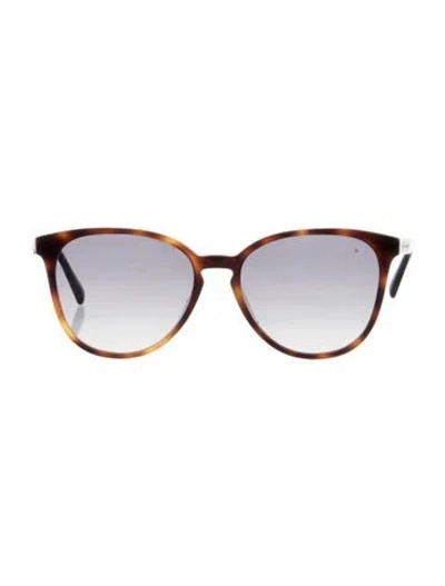 Pre-owned Longchamp Wayfarer Gradient Sunglasses In Brown