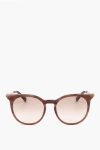 Longchamp Wayfarer Sunglasses With Marble Eeffect Frame