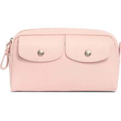 Longchamp Wide Cosmetic Case In White