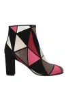 Longchamp Woman Ankle Boots Pink Size 9 Soft Leather