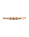 Longchamp Woman Belt Blush Size Onesize Cowhide In Neutral