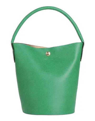 Longchamp Sac Seau S Épure In Green