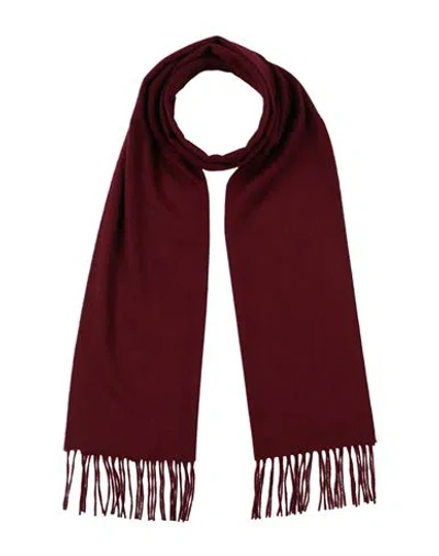 Longchamp Woman Scarf Burgundy Size - Cashmere In Green