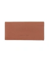 Longchamp Continental Leather Wallet In Brown