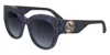 Longchamp 55mm Gradient Butterfly Sunglasses In Multi