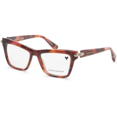 Longchamp Women's 53 Mm Brown Opticals In Multi