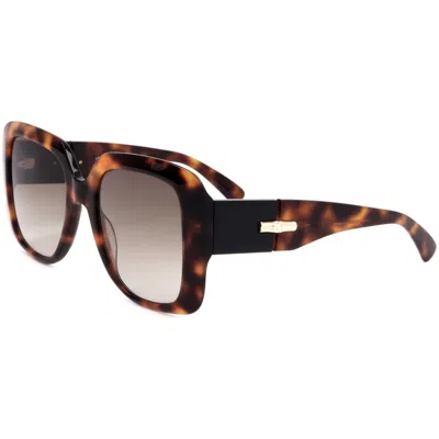 Longchamp Women's 53 Mm Brown Sunglasses