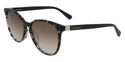 Longchamp Women's 53 Mm Havana Aqua Opticals In Multi