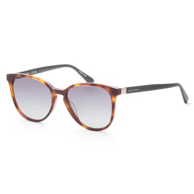 Longchamp Women's 53mm Blue Havana Sunglasses In Brown