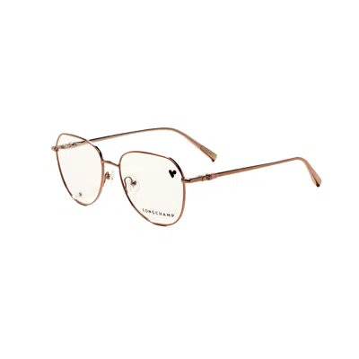 Longchamp Women's 53mm Rose Gold Opticals In Multi