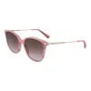 Longchamp 54mm Gradient Cat Eye Sunglasses In Multi