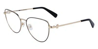 Longchamp Women's 54mm Black Gold Opticals