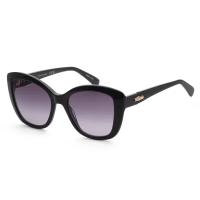 Longchamp Women's 54mm Black Sunglasses