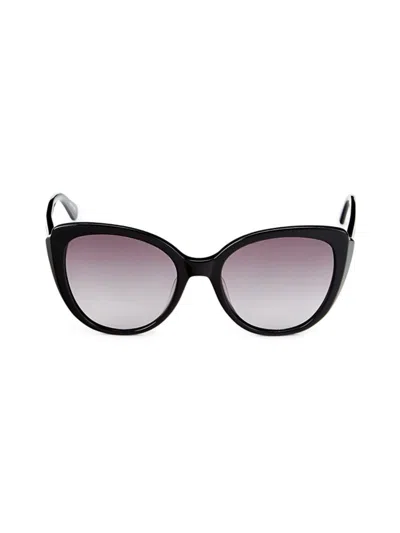 Longchamp Women's 54mm Cat Eye Sunglasses In Black