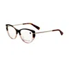Longchamp Women's 54mm Pink Opticals In Black