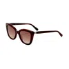 Longchamp Women's 54mm Red Sunglasses In Multi
