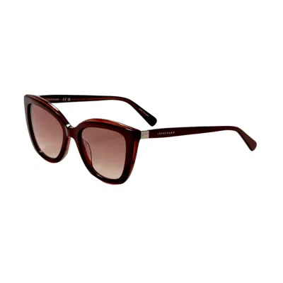 Longchamp Women's 54mm Red Sunglasses In Multi