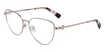 Longchamp Women's 54mm Rose Gold Opticals In Multi