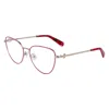 Longchamp Pink Women Optical Frames In Multi