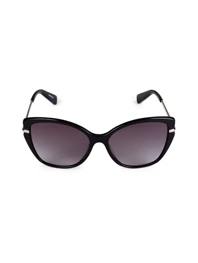 Longchamp Women's 57mm Cat Eye Sunglasses In Black