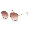 Longchamp Women's 58mm Rose Gold Sunglasses In Brown