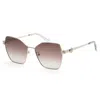 Longchamp Women's 58mm Silver Sunglasses In Brown