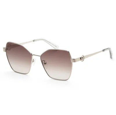 Longchamp Women's 58mm Silver Sunglasses In Brown