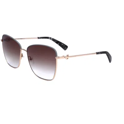 Longchamp Women's 59 Mm Brown Sunglasses In Multi