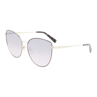 Longchamp Women's 60 Mm Gold Black Opticals