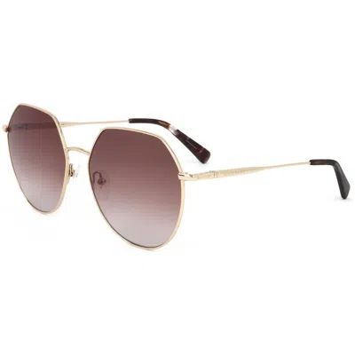 Longchamp Women's 60 Mm Grey Sunglasses In Multi