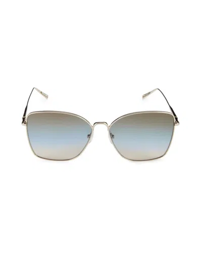 Longchamp Women's 60mm Cat Eye Sunglasses In Gray