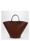 Longchamp Xl Ã©pure Tote Bag In Brown