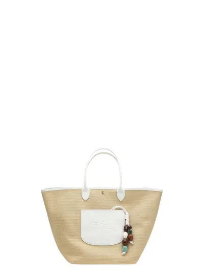 Longchamp Women's Basket Bag Le Pliage White | 10308hgy Color 007