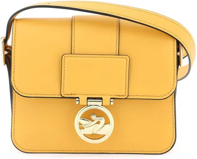 Longchamp Box-trot Small Crossbody Bag In Yellow