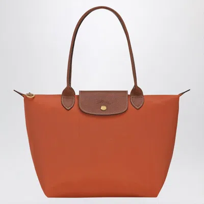 Longchamp Women's Brick-colou Le Pliage Original M Bag In Red