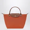 Longchamp Women's Brick-colou Le Pliage Original S Bag In Red
