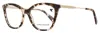 Longchamp Women's Butterfly Eyeglasses Lo2692 690 Rose Havana 54mm In Multi