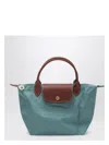 Longchamp Small Le Pliage Original Tote Bag In Green